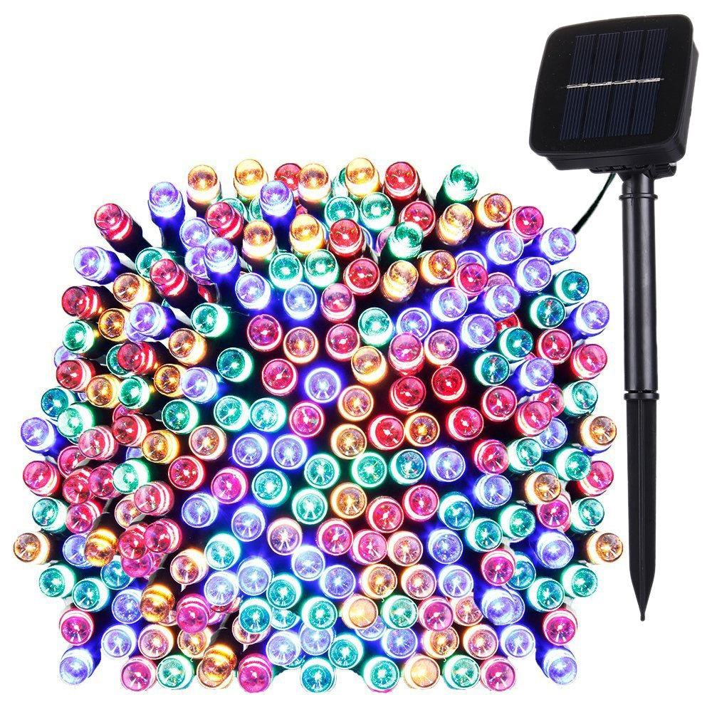 ELECTROPRIME 17m IP44 Waterproof  Solar Panel Fairy Lamp, 100 LEDs Holiday Decorative Light