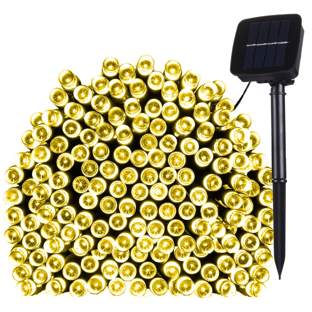 ELECTROPRIME 17m IP44 Waterproof  Solar Panel Fairy Lamp, 100 LEDs Holiday Decorative Light