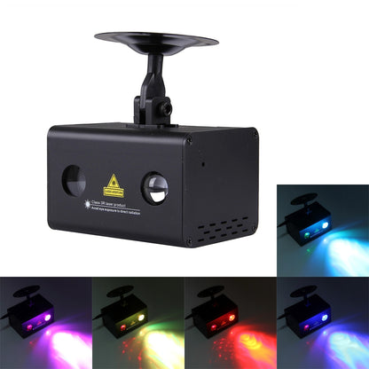 ELECTROPRIME 15W Colorful Water Wave LED Laser Light , Fantastic and Romantic Star Light Lamp Family Decoration Light KTV Disco Pub Party Atmosphere Light with Holder & Sound Activated & Automatic Play & Manual Remote Control Function