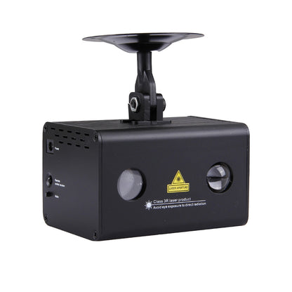 ELECTROPRIME 15W Colorful Water Wave LED Laser Light , Fantastic and Romantic Star Light Lamp Family Decoration Light KTV Disco Pub Party Atmosphere Light with Holder & Sound Activated & Automatic Play & Manual Remote Control Function