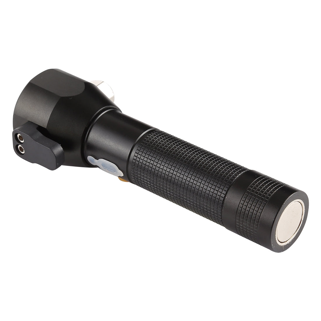 ELECTROPRIME 10W 450 Lumens IPX4 Waterproof Rechargeable LED Flashlight with Safety Hammer & 3-Modes