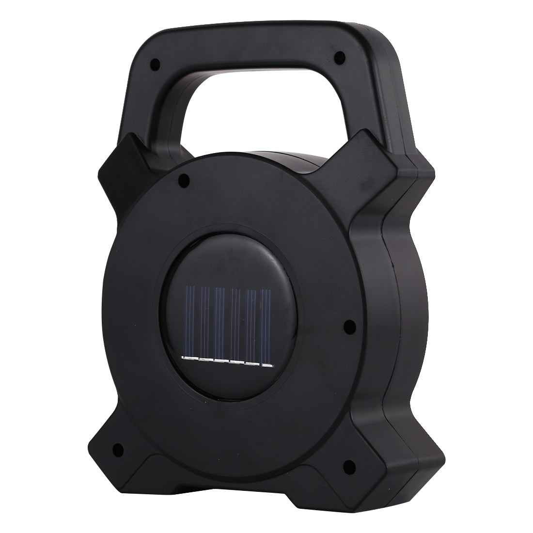 ELECTROPRIME JY-819A 10W Solar Rechargeable White Light COB LED Work Light, Handheld Camping Lamp with Solar Panel