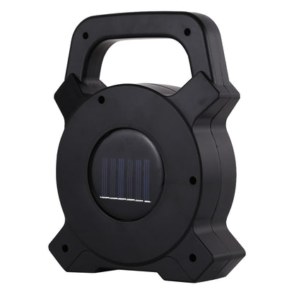 ELECTROPRIME JY-819A 10W Solar Rechargeable White Light COB LED Work Light, Handheld Camping Lamp with Solar Panel