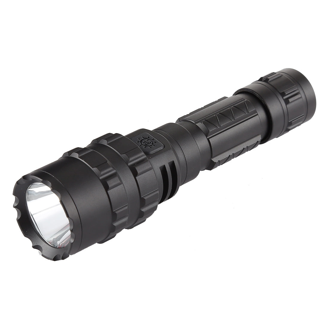 ELECTROPRIME 10W USB Charging XM-L2 T6 IPX6 Waterproof Strong LED Flashlight with 5-Modes & USB Cable & Rope