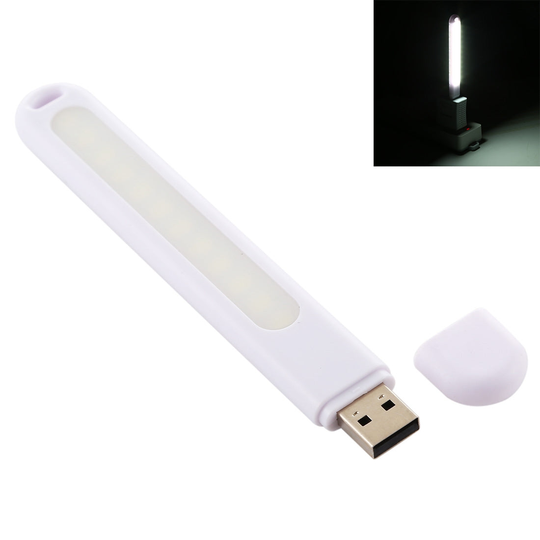 ELECTROPRIME 3W 12LEDs 5V 160LM USB LED Book Light Portable Night Light