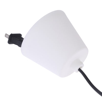 ELECTROPRIME E14 Wire Cap Lamp Holder Chandelier Power Socket with Lampshade & 1.5m Extension Cable, US Plug