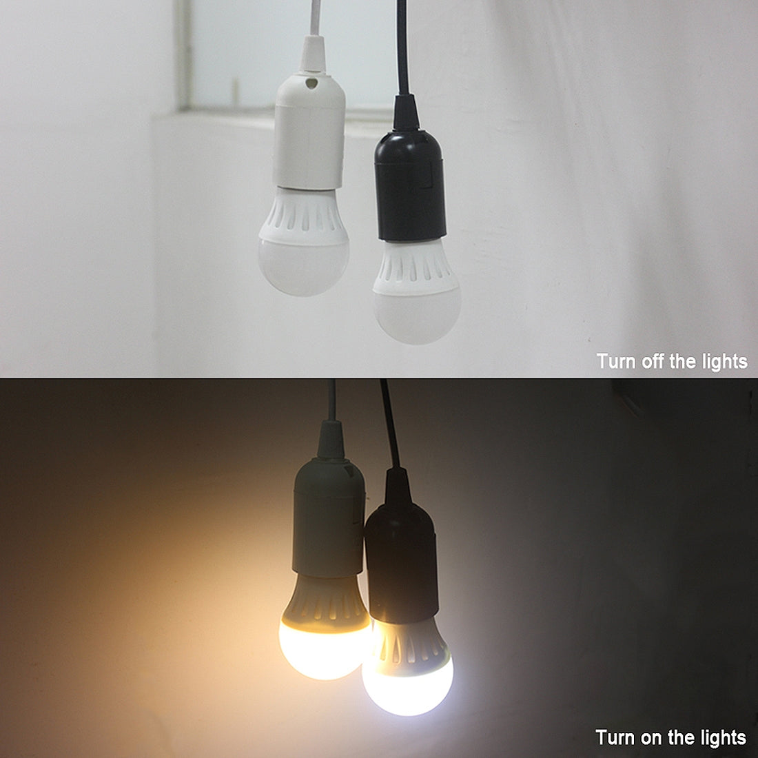 ELECTROPRIME E14 Wire Cap Lamp Holder Chandelier Power Socket with Lampshade & 1.5m Extension Cable, US Plug