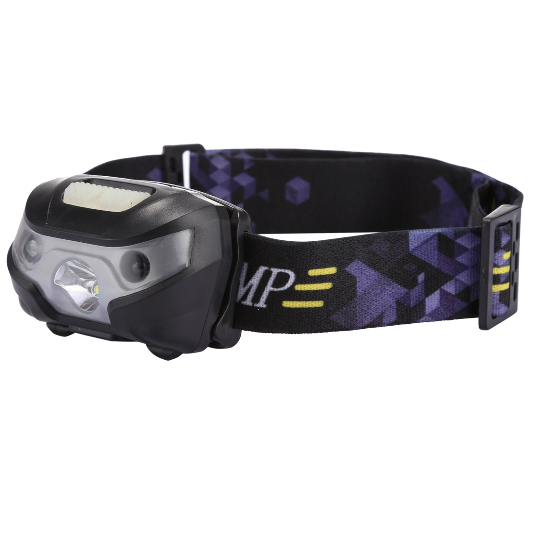 ELECTROPRIME 5W 4-Modes Waterproof White Light LED Head Lamp , 140LM Outdoor Mini USB Charging Body Motion Sensor with USB Cable for Running / Fishing