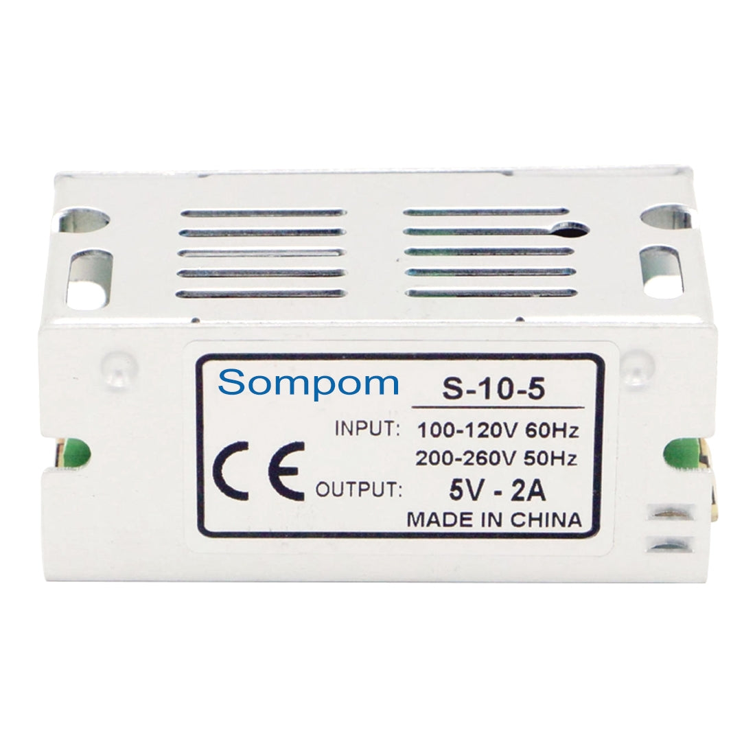 ELECTROPRIME SOMPOM S-10-5 10W 5V 2A Switching Driver LED Light Strip Display Screen Lighting Monitor Power Supply