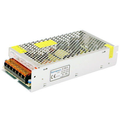 ELECTROPRIME SOMPOM S-150-5 150W 5V 30A Switching Driver LED Light Strip Display Screen Lighting Monitor Power Supply
