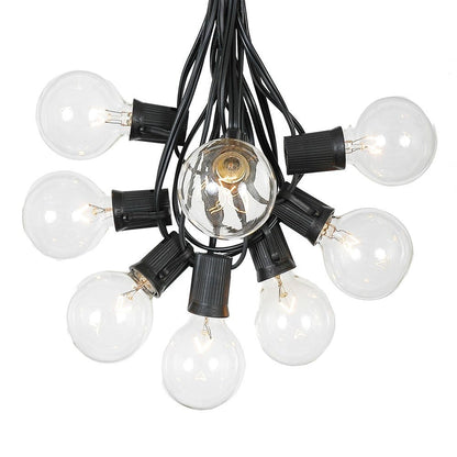 ELECTROPRIME G40-EU-25 G40 7.6m 175W E12 IP44 Waterproof Retro Filament Bulb String Light, 25 Bulbs LED Decorative Lamp for Garden, Engineering, Bar, Party, Wedding, AC 220V, EU Plug(Warm White)