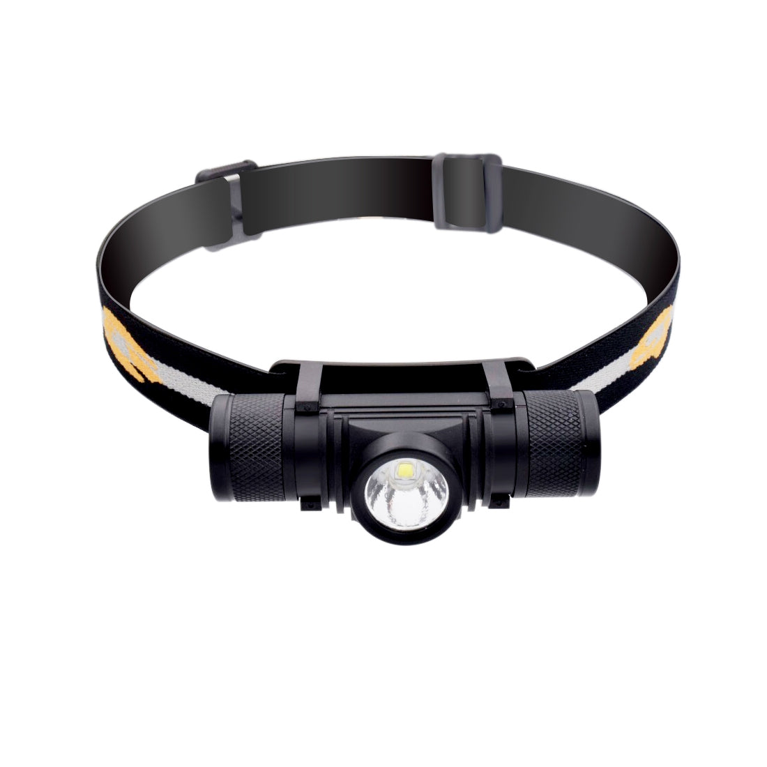 ELECTROPRIME D10 5W XML-2 IPX6 Waterproof Headband Light, 1200 LM USB Charging Adjustable Outdoor LED Headlight