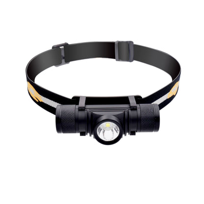 ELECTROPRIME D10 5W XML-2 IPX6 Waterproof Headband Light, 1200 LM USB Charging Adjustable Outdoor LED Headlight
