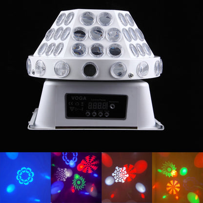 ELECTROPRIME 30W Mushroom Magic Ball LED Crystal Light, Master / Slave / DMX512 / Auto Run / Sound Control Modes, AC 220V(Colorful Light)