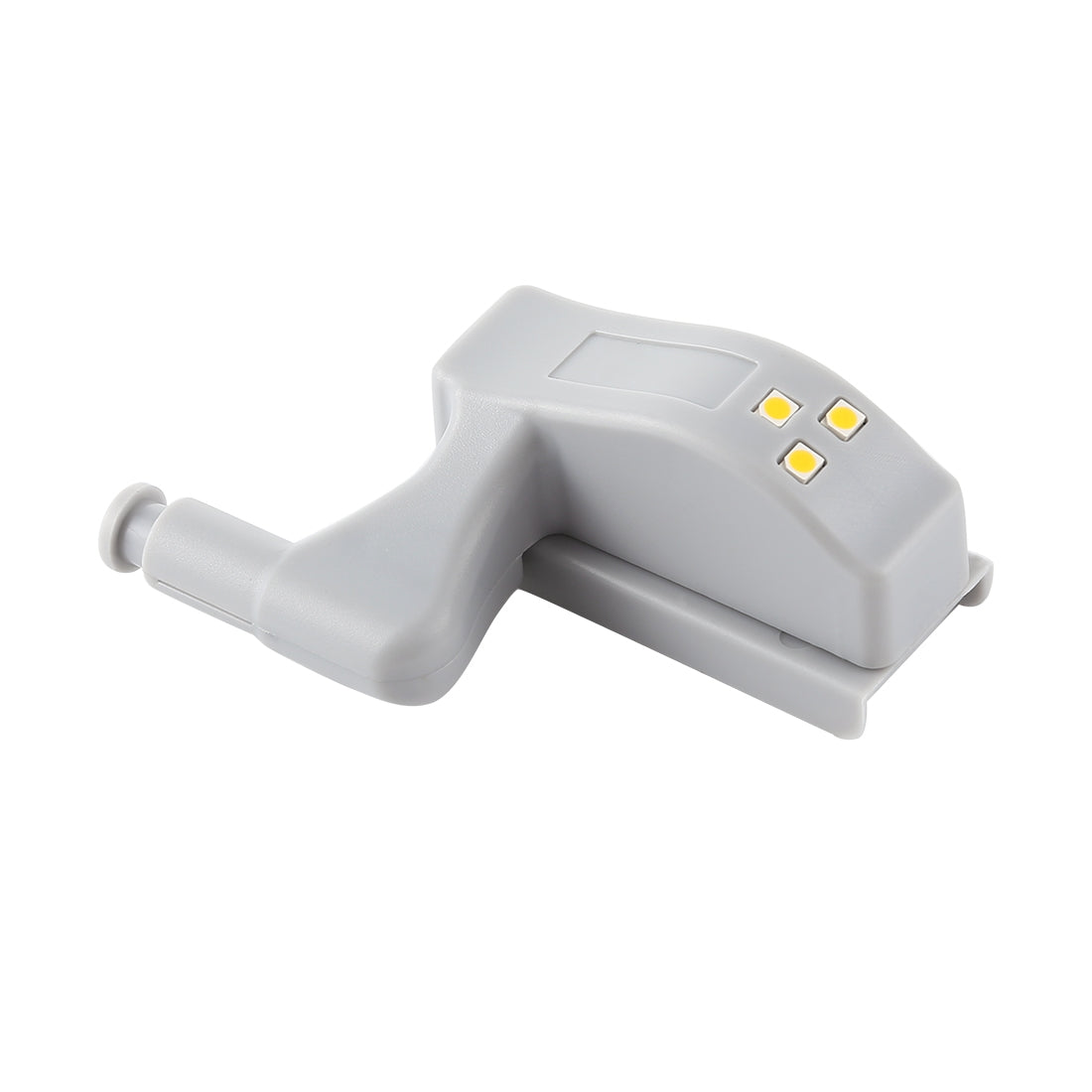 ELECTROPRIME 0.3W Universal Inner Hinge LED Sensor lamp Cupboard 3 LEDs Night light Auto ON/OFF Bulb(Warm White)