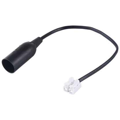 ELECTROPRIME E14 Lamp Socket Base Holder with Electrical Wire Cable, Cable Length: 28cm(Black)