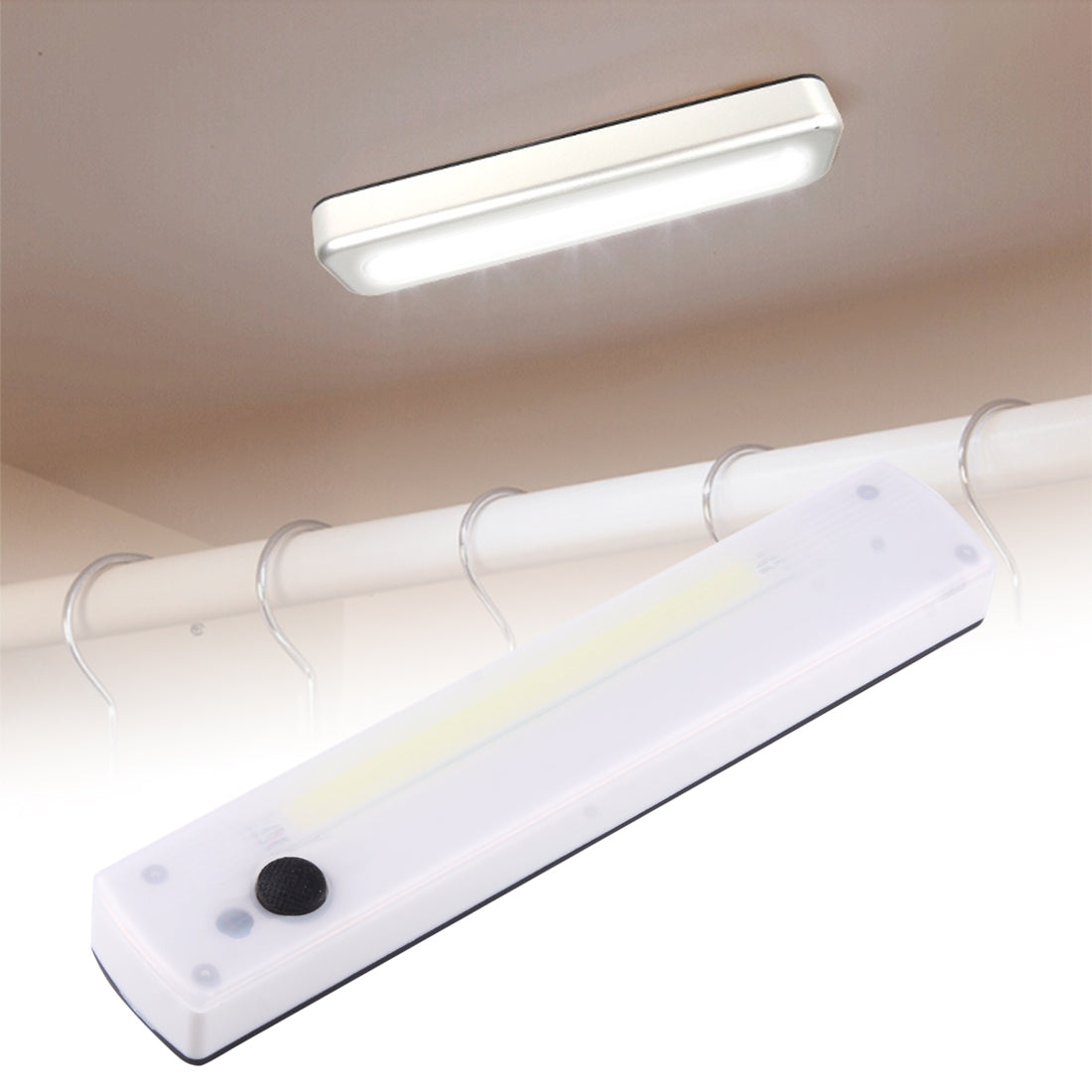 ELECTROPRIME ZH-908 White Light COB Cabinet Lamp , LED Switch Wall Light Night Light