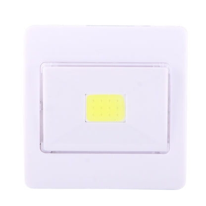 ELECTROPRIME Mini White Light COB LED Wall Light , Switch Night Light Lamp