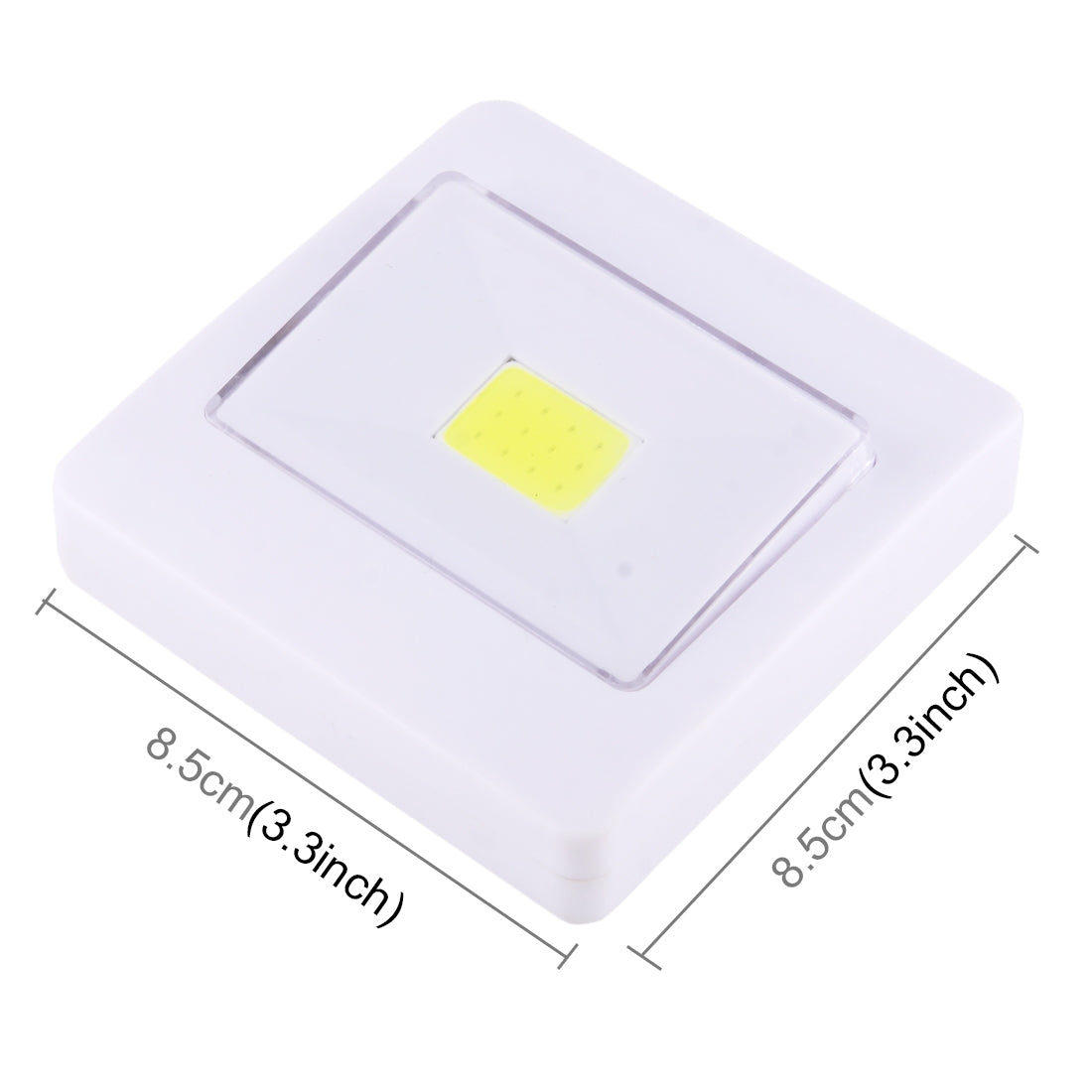 ELECTROPRIME Mini White Light COB LED Wall Light , Switch Night Light Lamp