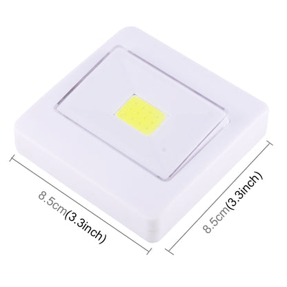 ELECTROPRIME Mini White Light COB LED Wall Light , Switch Night Light Lamp