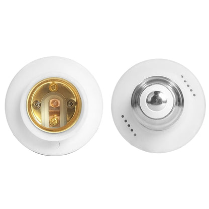 ELECTROPRIME 200W Max E27 APP Remote Control WiFi Smart Light Bulb Adapter Lamp Base Works with Alexa Echo & Google Home, AC 100-250V