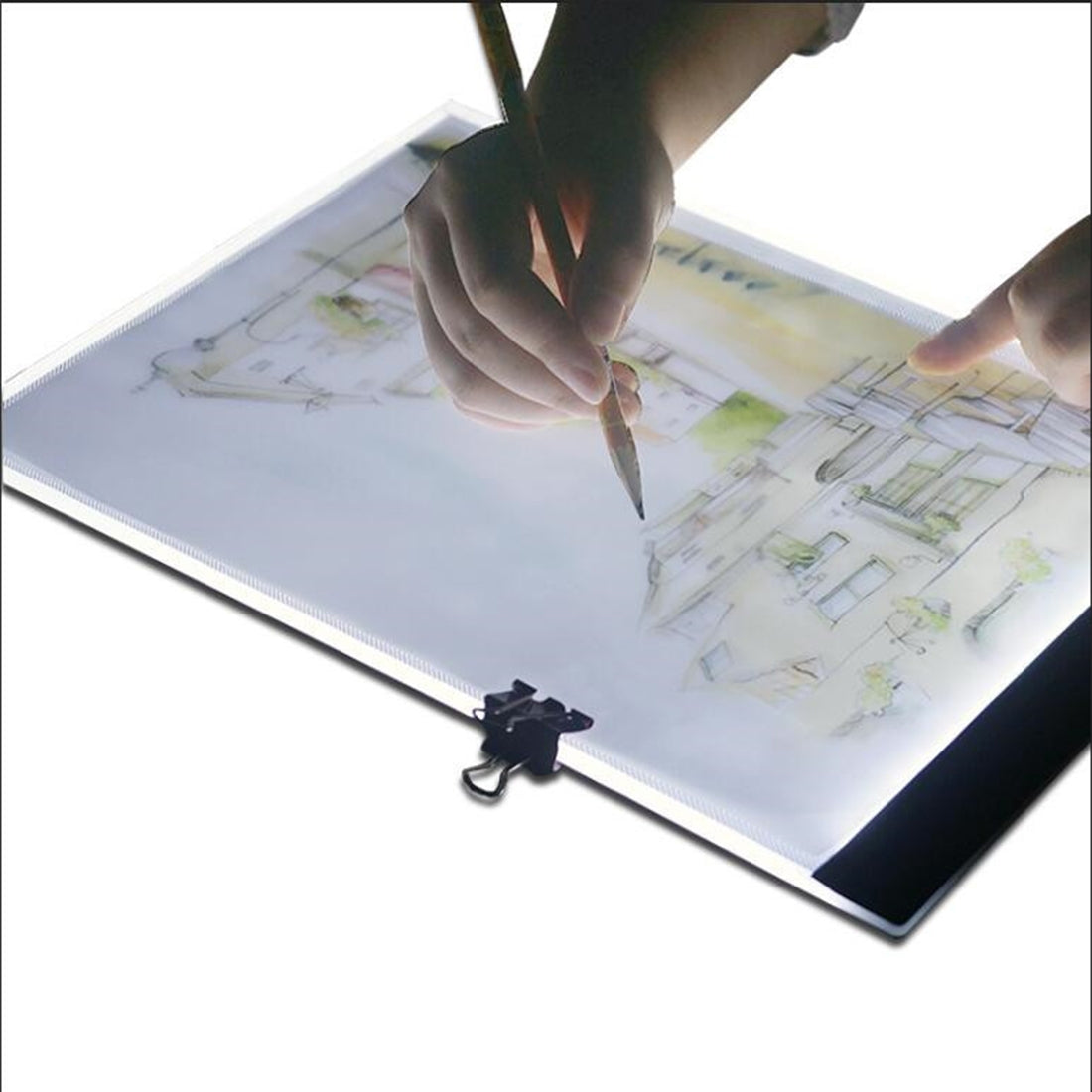 ELECTROPRIME Ultra-thin A4 Size Portable USB LED Artcraft Tracing Light Box Copy Board for Artists Drawing Sketching Animation and X-ray Viewing