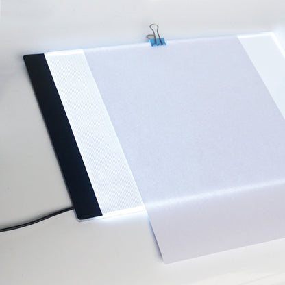 ELECTROPRIME Ultra-thin A4 Size Portable USB LED Artcraft Tracing Light Box Copy Board for Artists Drawing Sketching Animation and X-ray Viewing