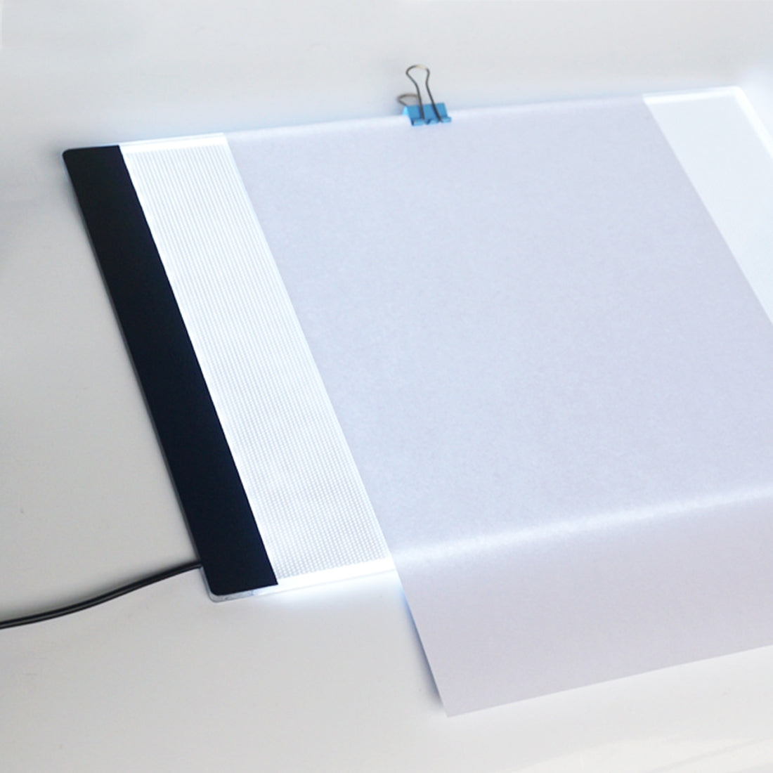 ELECTROPRIME Ultra-thin A4 Size Portable USB LED Artcraft Tracing Light Box Copy Board Brightness Control for Artists Drawing Sketching Animation and X-ray Viewing