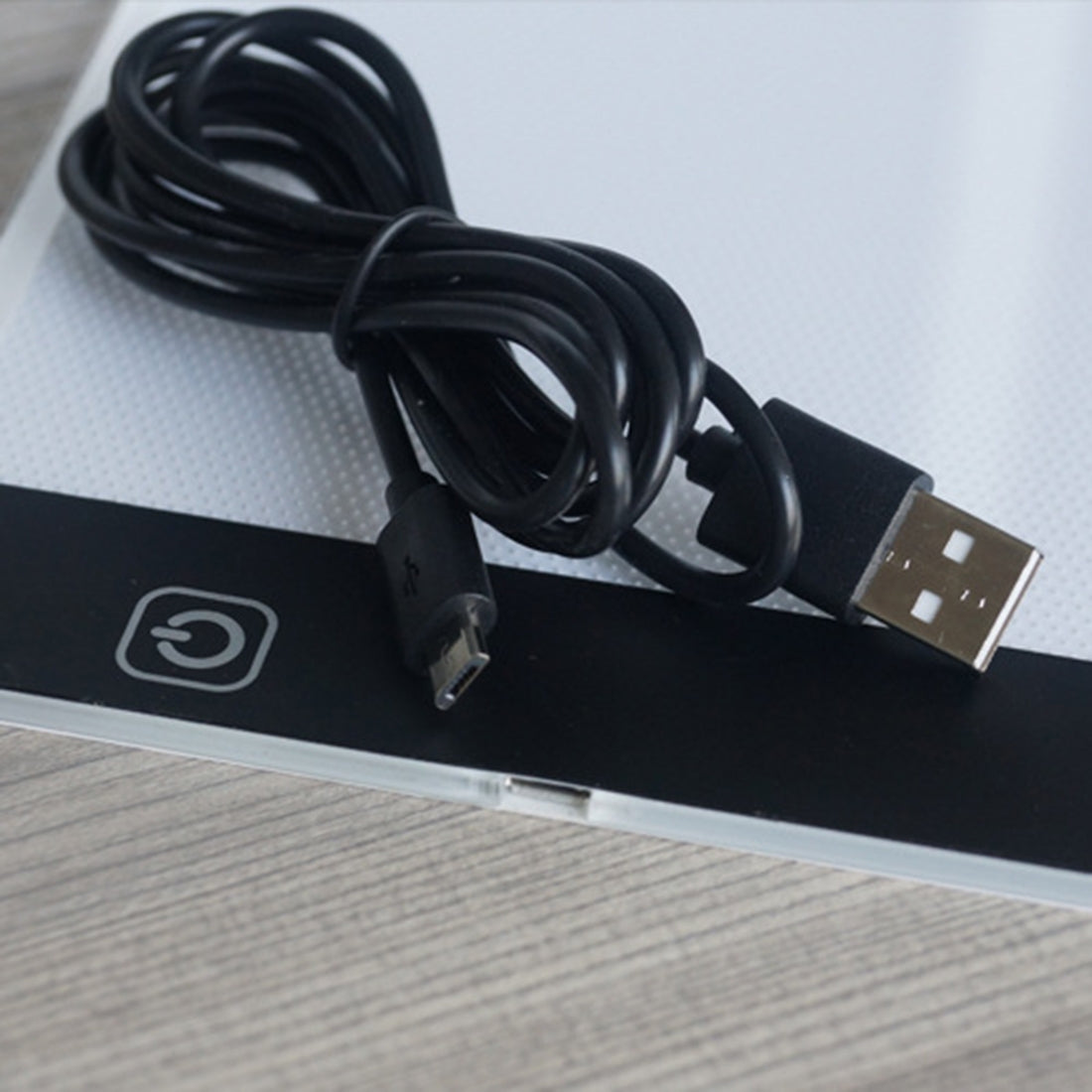 ELECTROPRIME Ultra-thin A4 Size Portable USB LED Artcraft Tracing Light Box Copy Board Brightness Control for Artists Drawing Sketching Animation and X-ray Viewing
