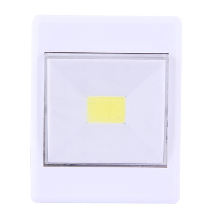 ELECTROPRIME 2 PCS Mini White Light COB LED Wall Light , Switch Night Light Lamp Closet Light