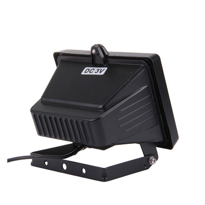 ELECTROPRIME 3W IP55 Waterproof  LED Floodlight, 60 LEDs 200LM Lamp with Solar Panel