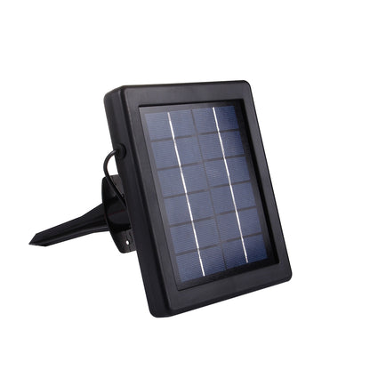 ELECTROPRIME 3W IP55 Waterproof  LED Floodlight, 60 LEDs 200LM Lamp with Solar Panel