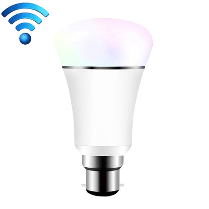 ELECTROPRIME B22 7W RGBW WiFi Smart LED Light Bulb, 6000K LED Lamp Works with Alexa & Google Home, AC 85-265V