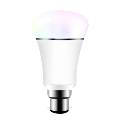 ELECTROPRIME B22 7W RGBW WiFi Smart LED Light Bulb, 6000K LED Lamp Works with Alexa & Google Home, AC 85-265V