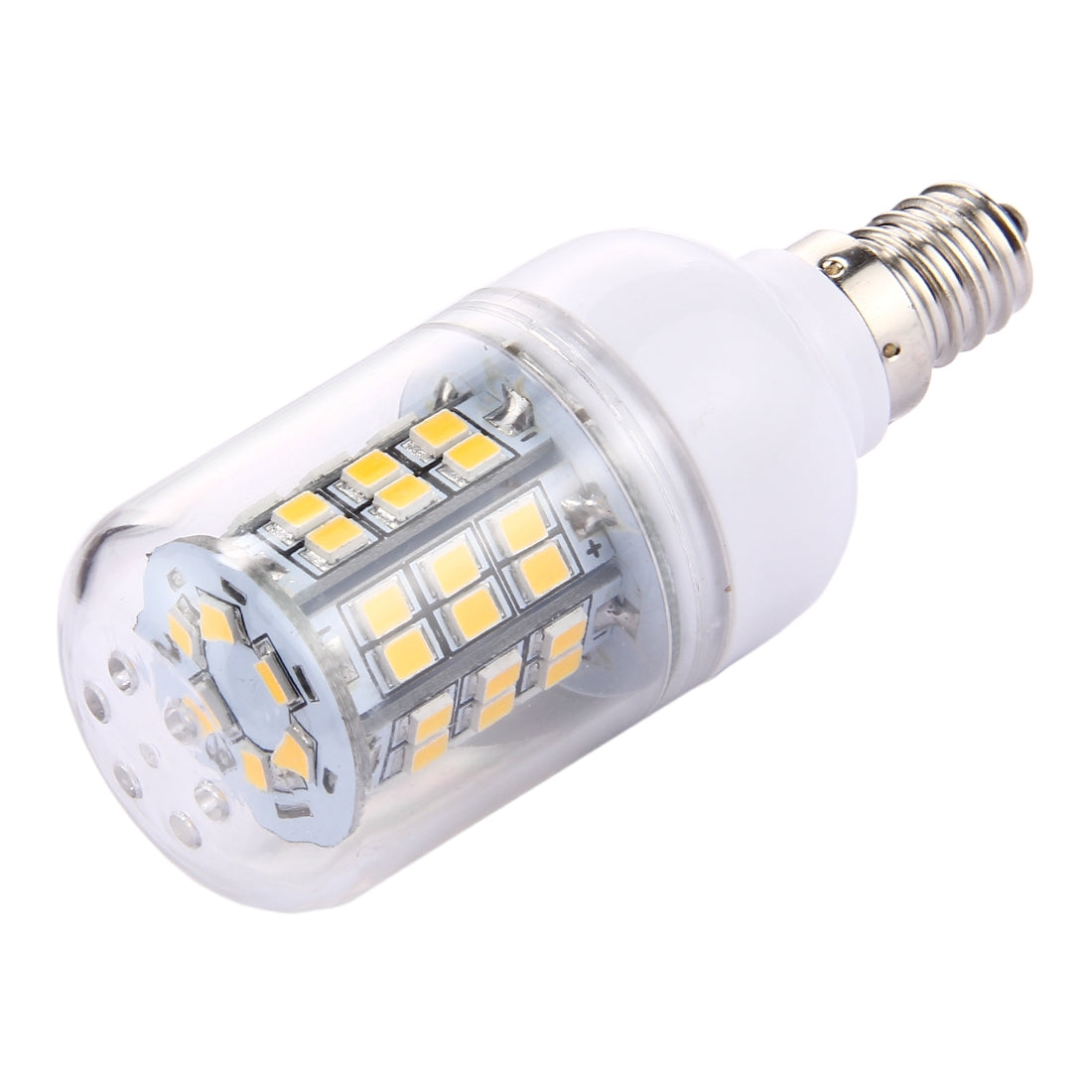 ELECTROPRIME E12 2.5W LED Corn Light, 48 LEDs SMD 2835 Bulb, AC 220V