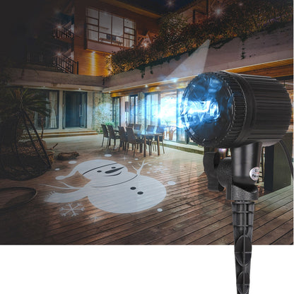 ELECTROPRIME Blinblin CPS-L101 2W IP65 Waterproof White Light ABS Shell Landscape Light, Single Pattern Outdoor Lawn Lamp