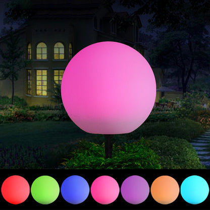 ELECTROPRIME Esmartlive ES-BALL 30cm Colorful Light LED Ball Light with Remote Control, IP65 Waterproof LED Decorative Light(White)