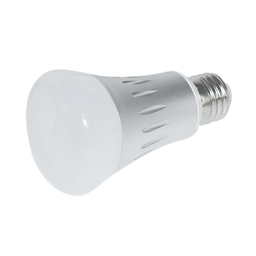 ELECTROPRIME JH-G05 E27 7W WiFi Smart LED Light Bulb, 6000K+RGB 600LM Works with Alexa & Google Home, AC 175-255V(Silver)
