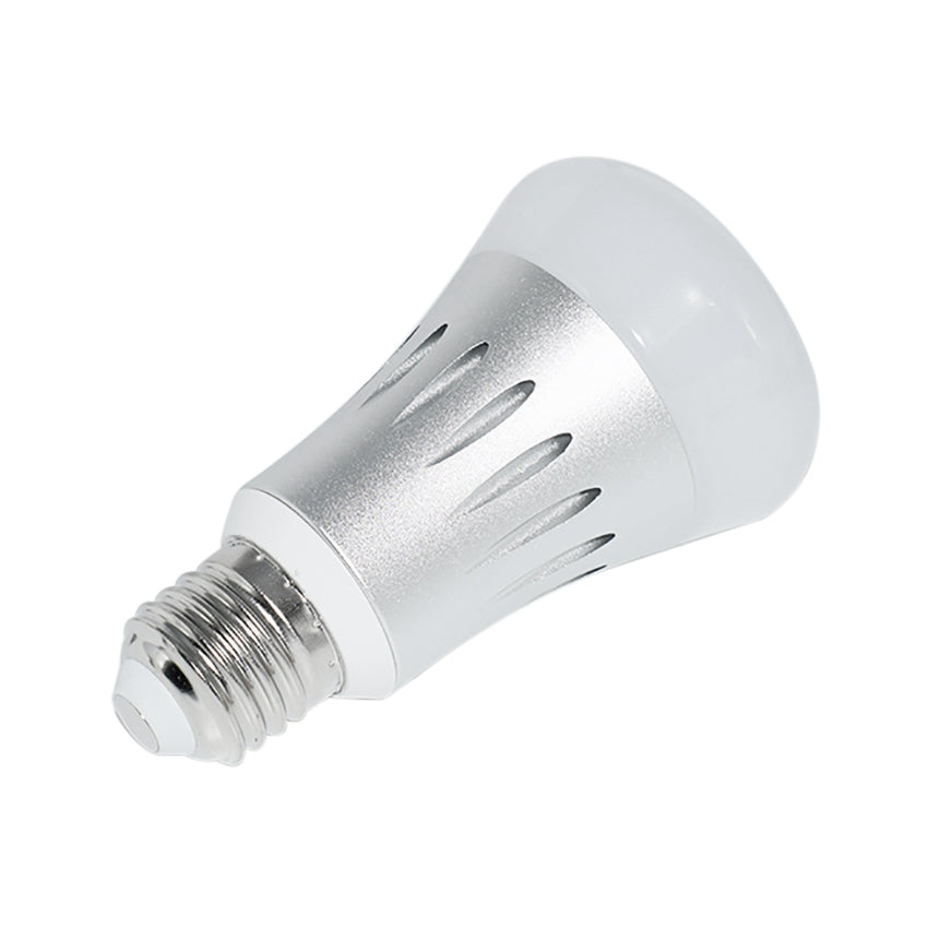ELECTROPRIME JH-G05 E27 7W WiFi Smart LED Light Bulb, 6000K+RGB 600LM Works with Alexa & Google Home, AC 175-255V(Silver)