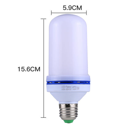 ELECTROPRIME E27 6W LED Simulated Flickering Flame Effect Light Bulb , 1400K with 3 Modes, AC 85-265V