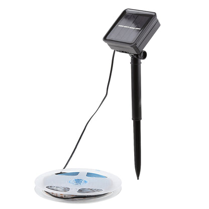 ELECTROPRIME 3m IP65 Waterproof Solar Powered LED Rope Strip Light, 90 LEDs SMD 2835 Decoration Fairy Light