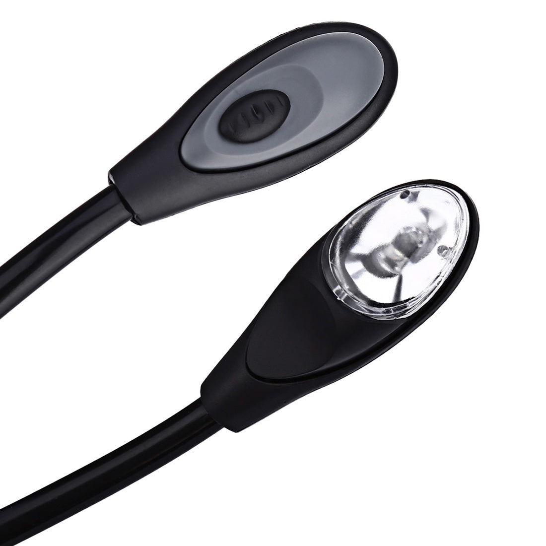 ELECTROPRIME 0.2W White Light Clip Fixtures LED Desk Light, 1 LED 280 LM Eye Protection Reading Lamp