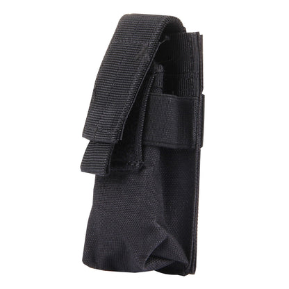 ELECTROPRIME M5 Multifunctional Outdoor Sports Mini Portable Flashlight Protective Cover / Bag, Size: 15 x 4.7 x 2 cm(Black)