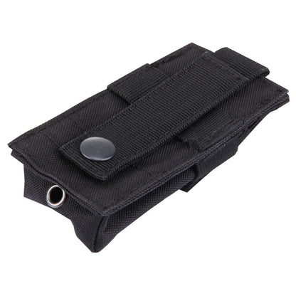ELECTROPRIME M5 Multifunctional Outdoor Sports Mini Portable Flashlight Protective Cover / Bag, Size: 15 x 4.7 x 2 cm(Black)