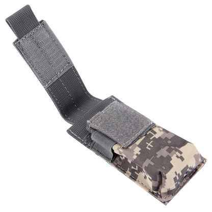 ELECTROPRIME M5 Multifunctional Outdoor Sports Mini Portable Flashlight Protective Cover / Bag, Size: 15 x 4.7 x 2 cm(Dark Blue)