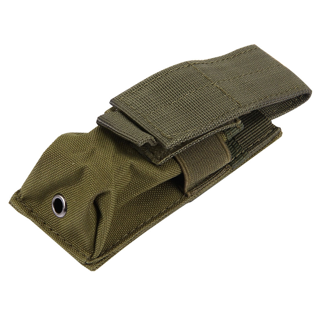 ELECTROPRIME M5 Multifunctional Outdoor Sports Mini Portable Flashlight Protective Cover / Bag, Size: 15 x 4.7 x 2 cm(Green)