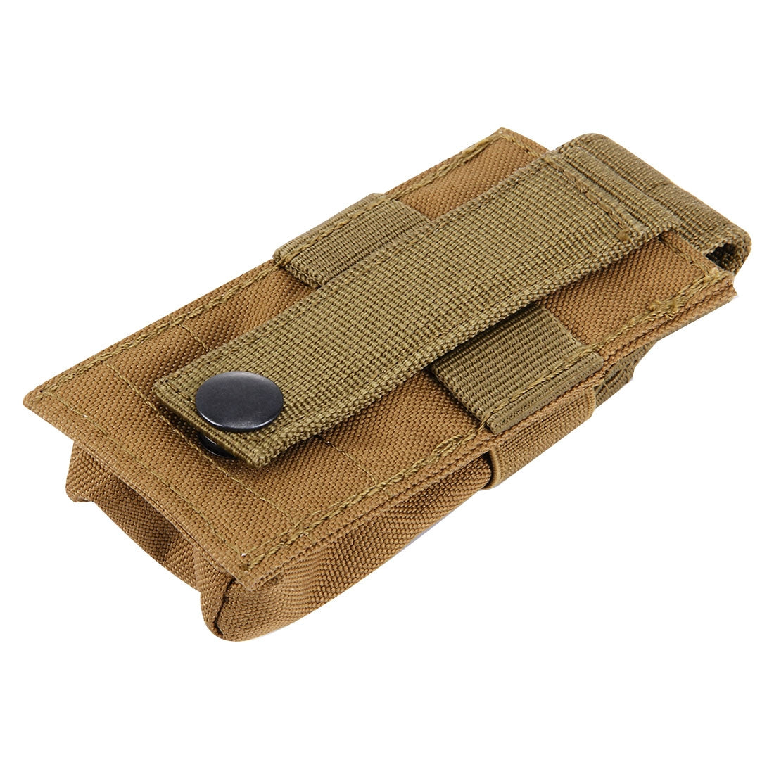 ELECTROPRIME M5 Multifunctional Outdoor Sports Mini Portable Flashlight Protective Cover / Bag, Size: 15 x 4.7 x 2 cm(Brown)