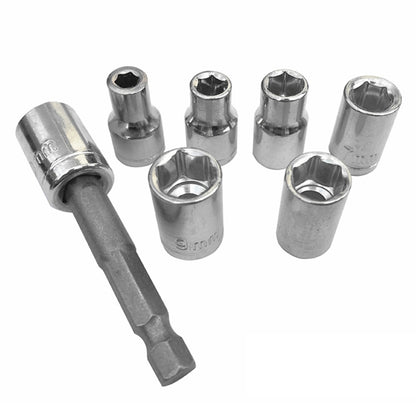 ELECTROPRIME 31 in1 Drill and Screwdriver Bit Set Industrial Spade Paddle Flat Wood Woodworking Boring Drill Bits with Portable Bag