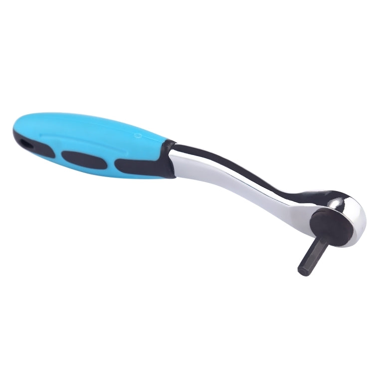 ELECTROPRIME 4mm Inner Hexagon 72 Teeth Handle Ratchet Wrench