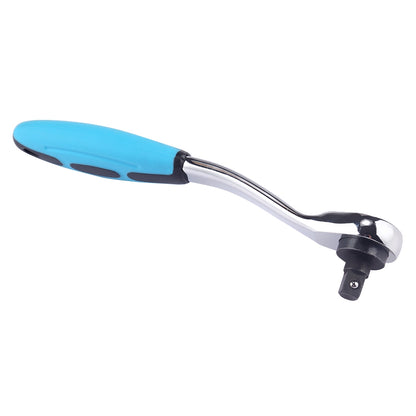 ELECTROPRIME 1/4 mm Inner Tetragon 72 Teeth Handle Ratchet Wrench
